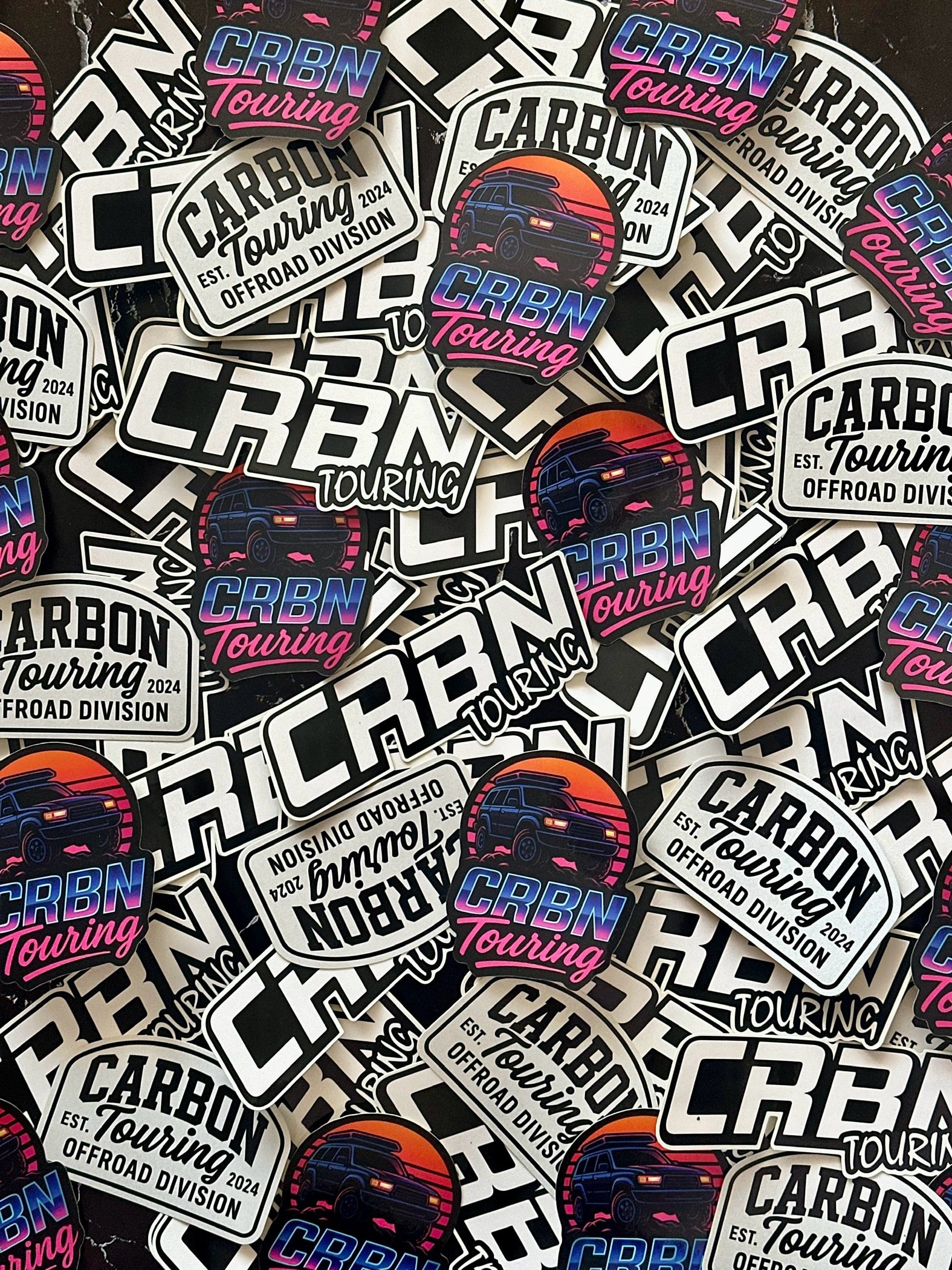 Sticker Pack Carbon Touring